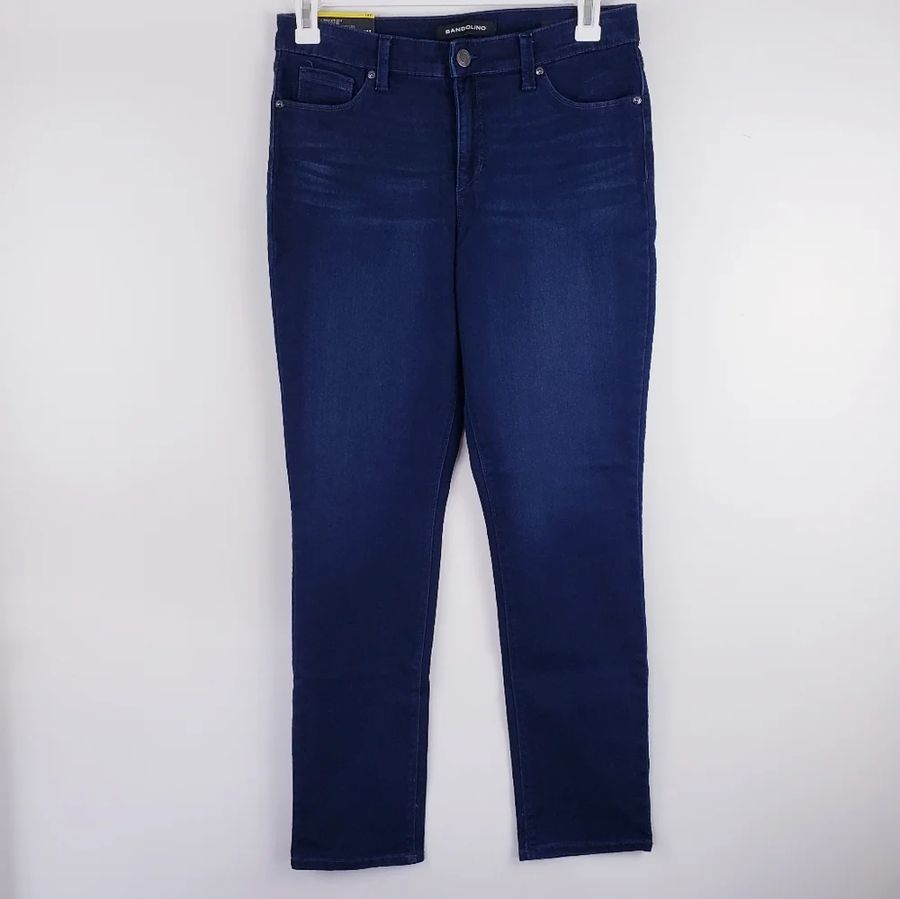 Bandolino super stretch straight amy leg jeans - Picture 2 of 3